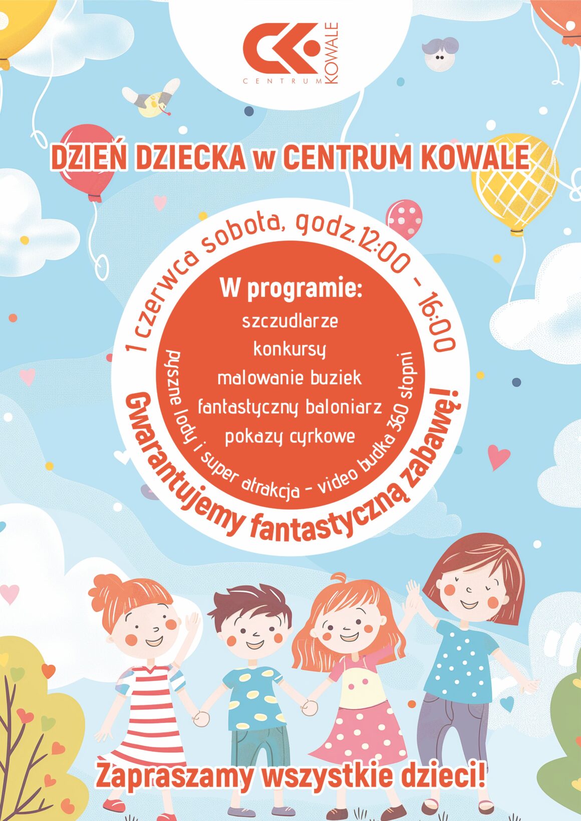 Dzień dziecka w centrum kowale