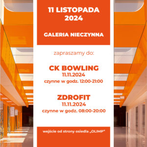 11 listopada galeria nieczynna