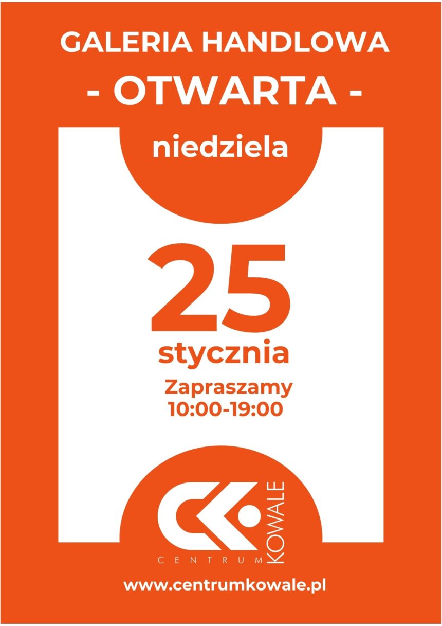 25 stycznia galeria otwarta